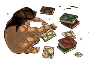 Tarzan impara a leggere
